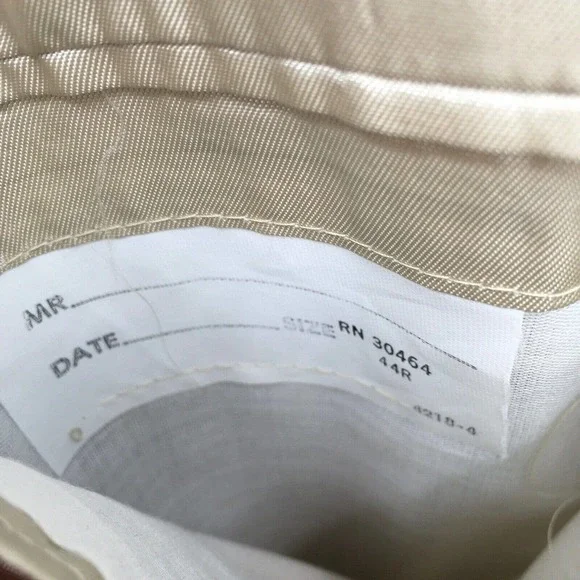 Stafford Mens Gold Button Blazer Size 44R - Picture 9 of 9